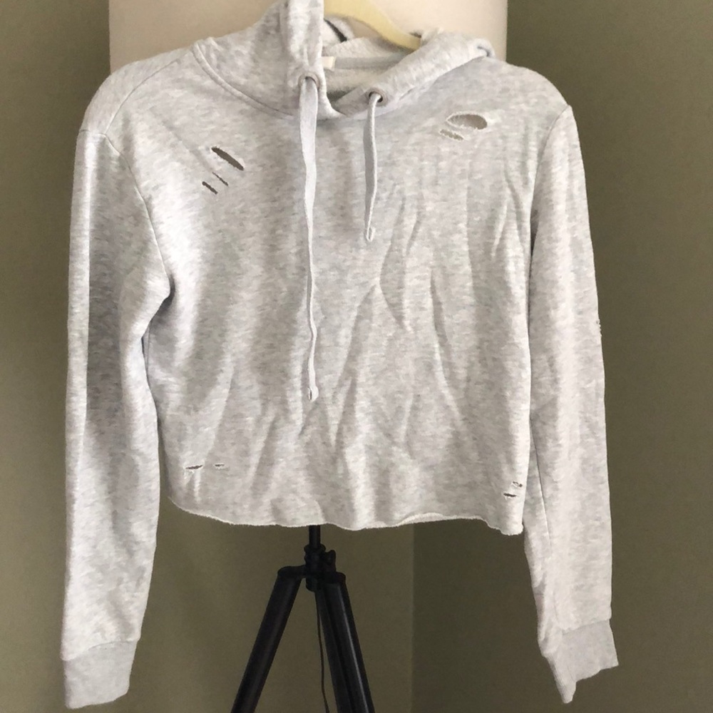 Cropped sweatshirt